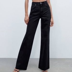 Zara wide leg jeans